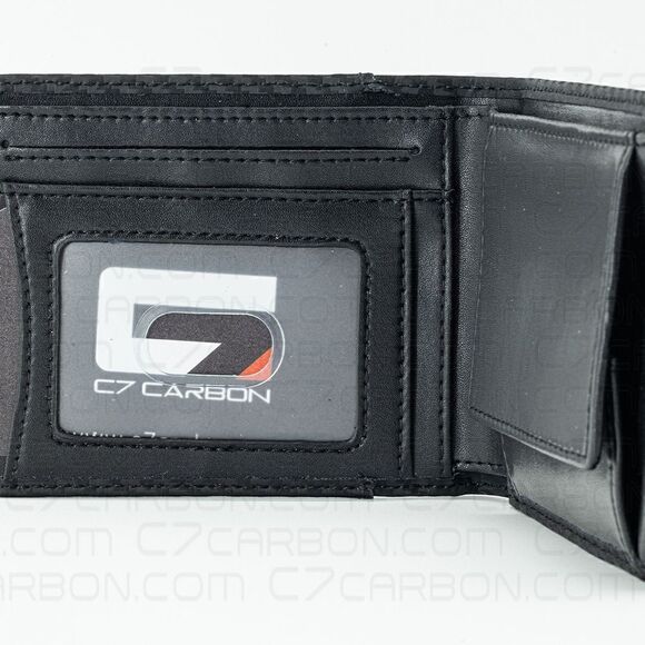NWT Carbon Fiber Leather Wallet Bifold with RFID Blocking Ships today - Picture 6 of 14